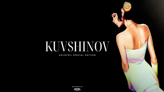 Ilya Kuvshinov's Pearl - Hand-Signed Holofoil Special Edition Art Print