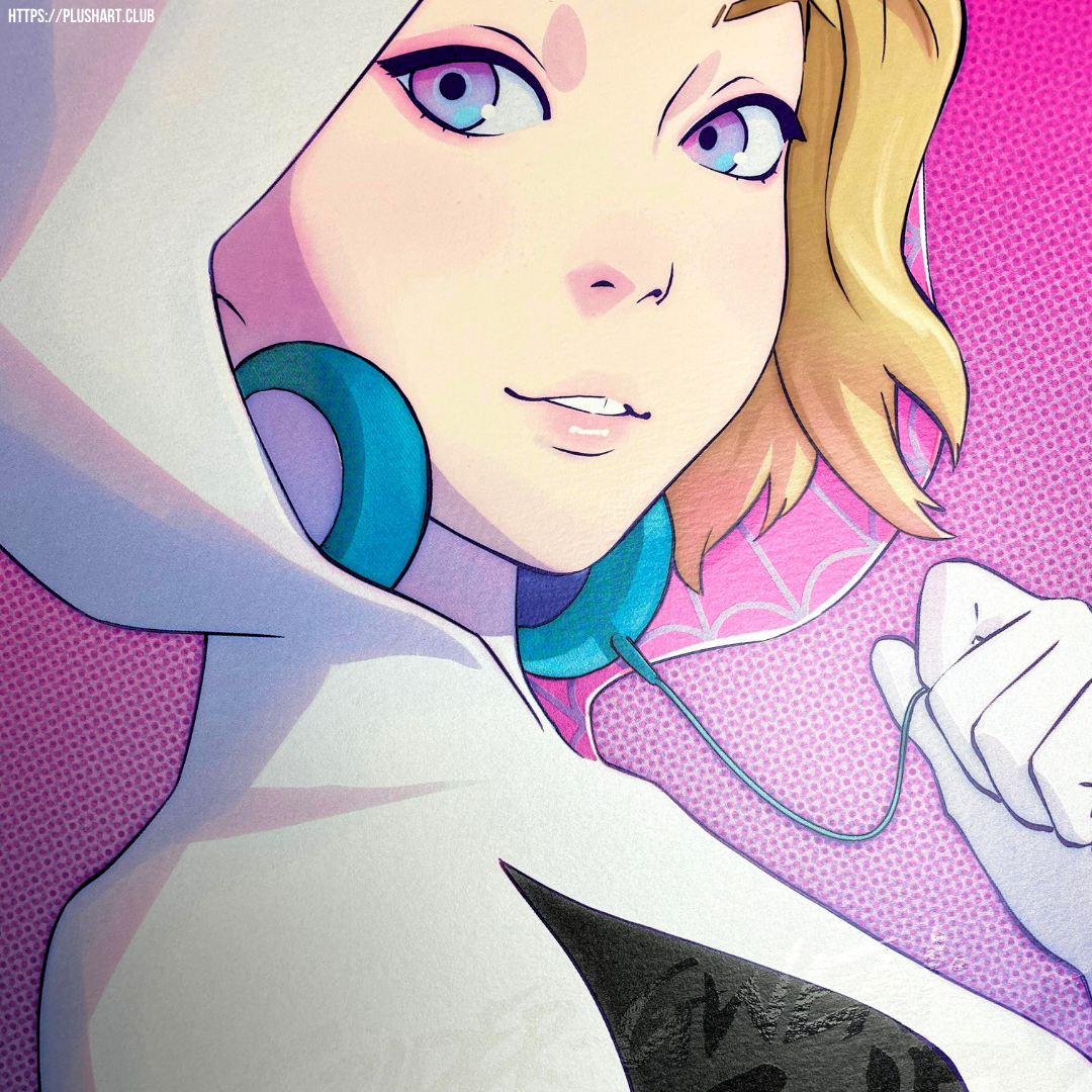 01.003V: Spider-Gwen: Ghost-Spider Titled Edition by Ilya Kuvshinov