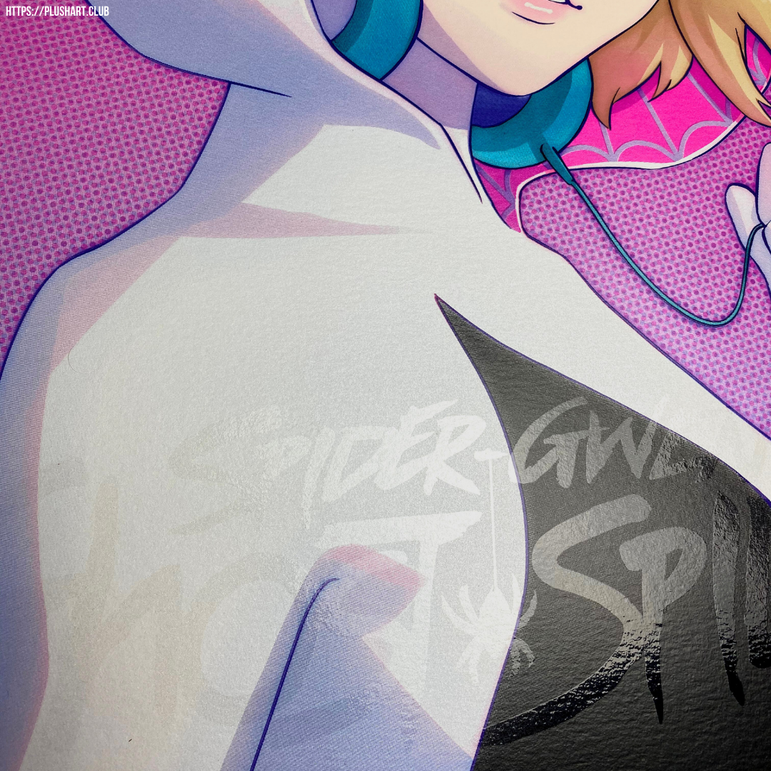 01.003V: Spider-Gwen: Ghost-Spider Titled Edition by Ilya Kuvshinov