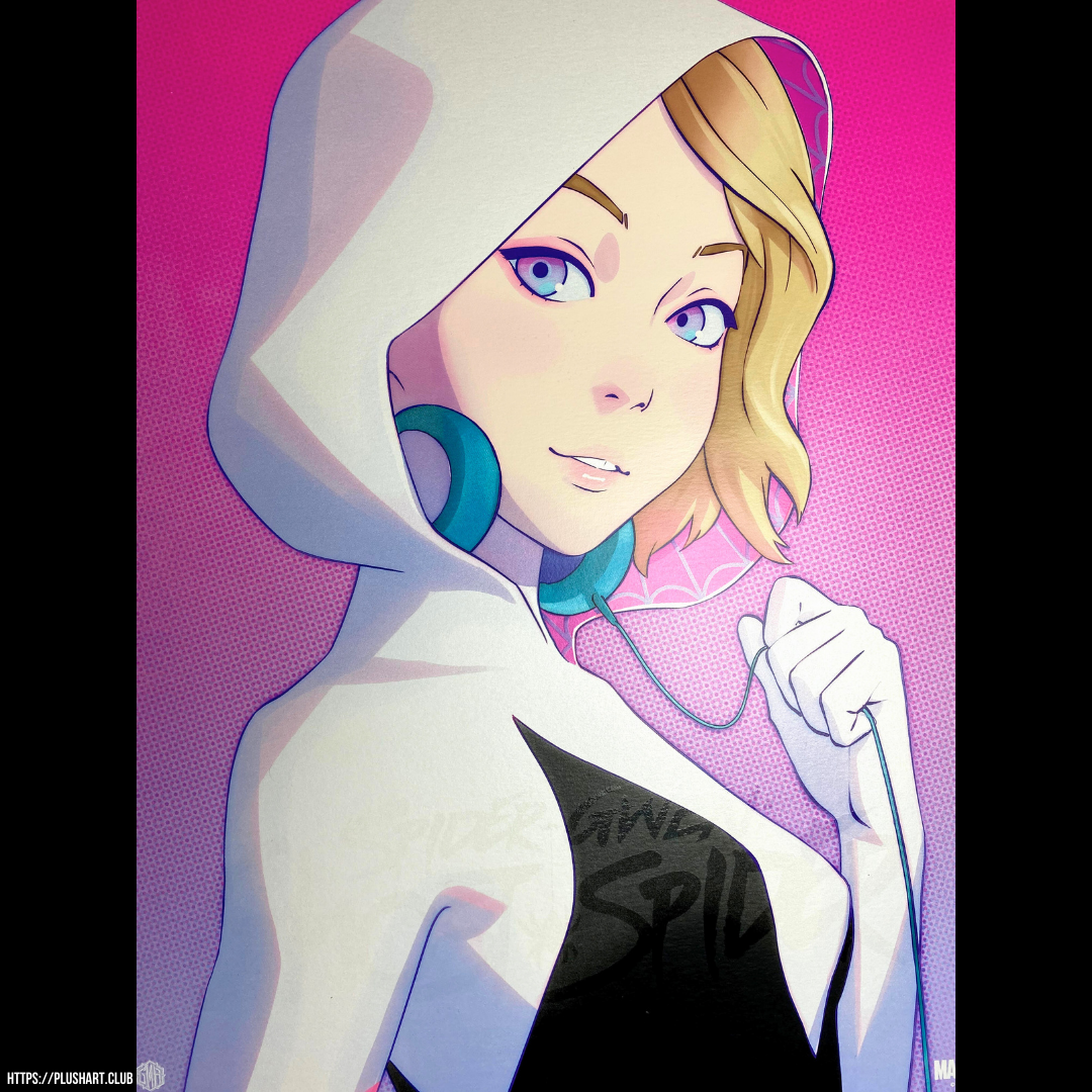 01.003V: Spider-Gwen: Ghost-Spider Titled Edition by Ilya Kuvshinov