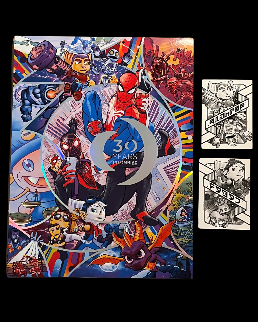 05.000AP: Insomniac Games 30th Anniversary AP Set by Martin Ansin