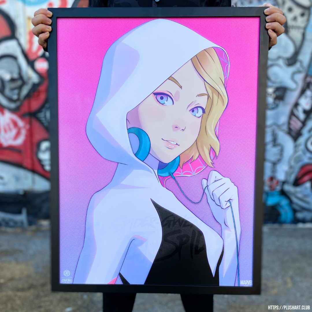 01.003V: Spider-Gwen: Ghost-Spider Titled Edition by Ilya Kuvshinov