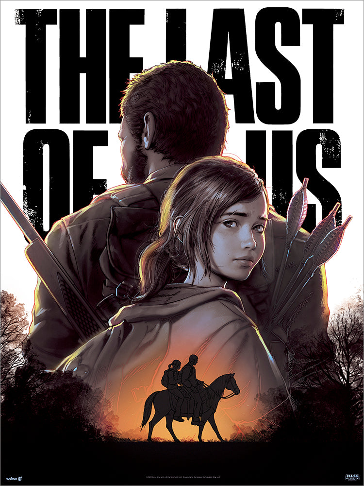 The Last of Us 10th Anniversary Variant Edition poster by Ilya Kuvshinov.