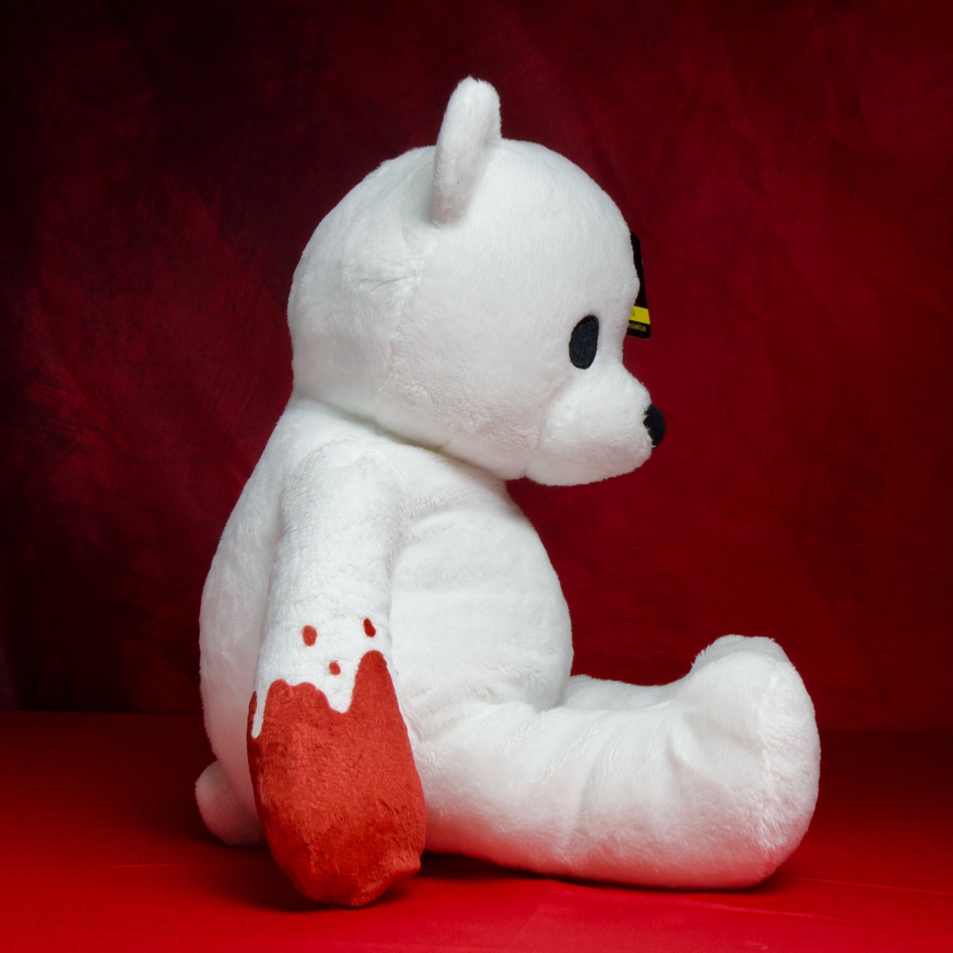 Luke Chueh Bear Plush limited-edition doll bloody paws