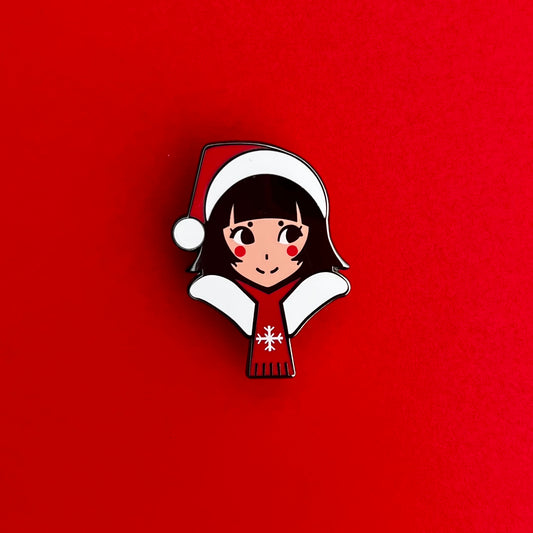 02.018:  Limited Edition Winter Girl Pin by Ilya Kuvshinov