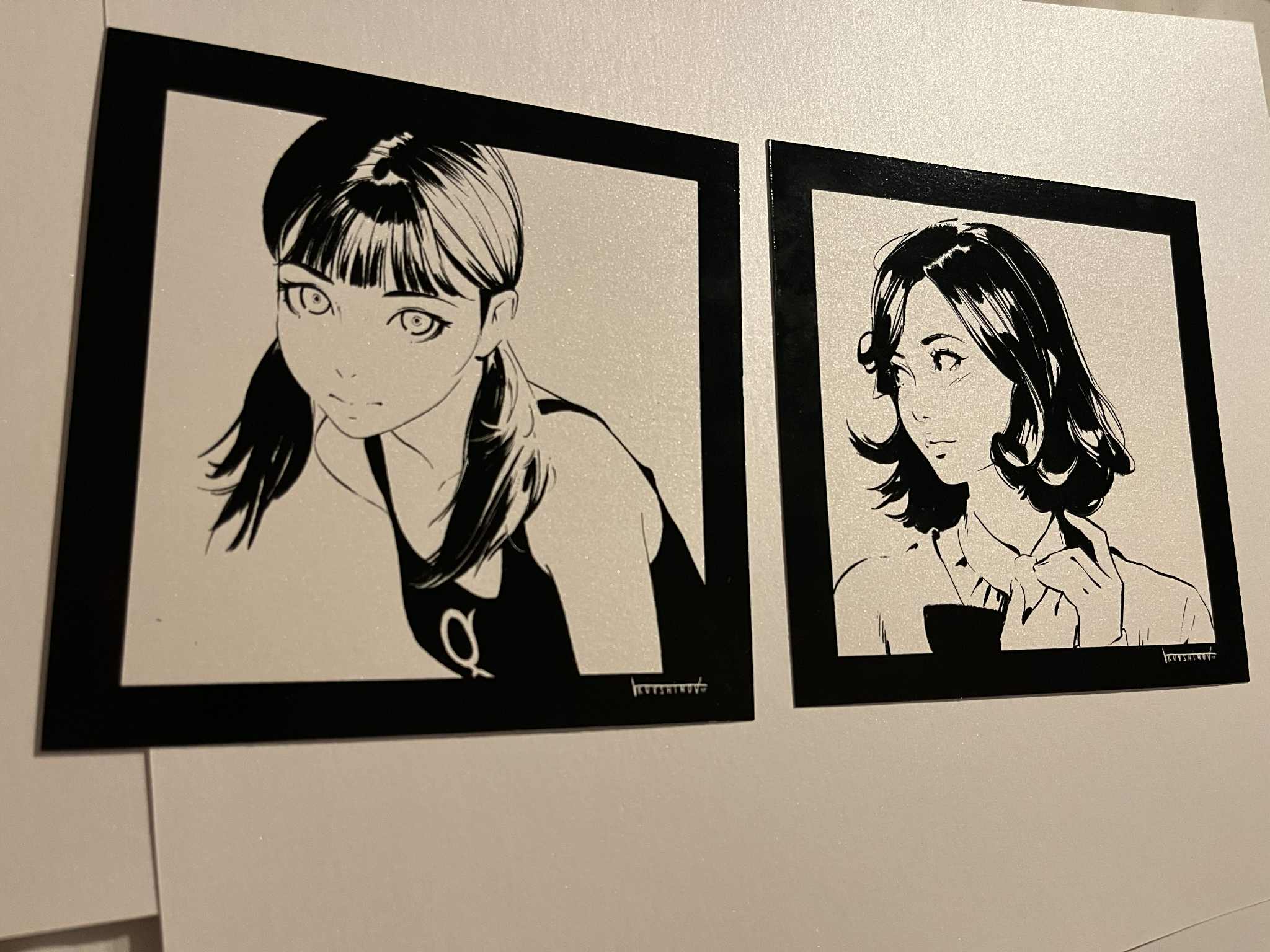 Monotone Silkscreen Print Set by Ilya Kuvshinov イリヤ・クブシノブ