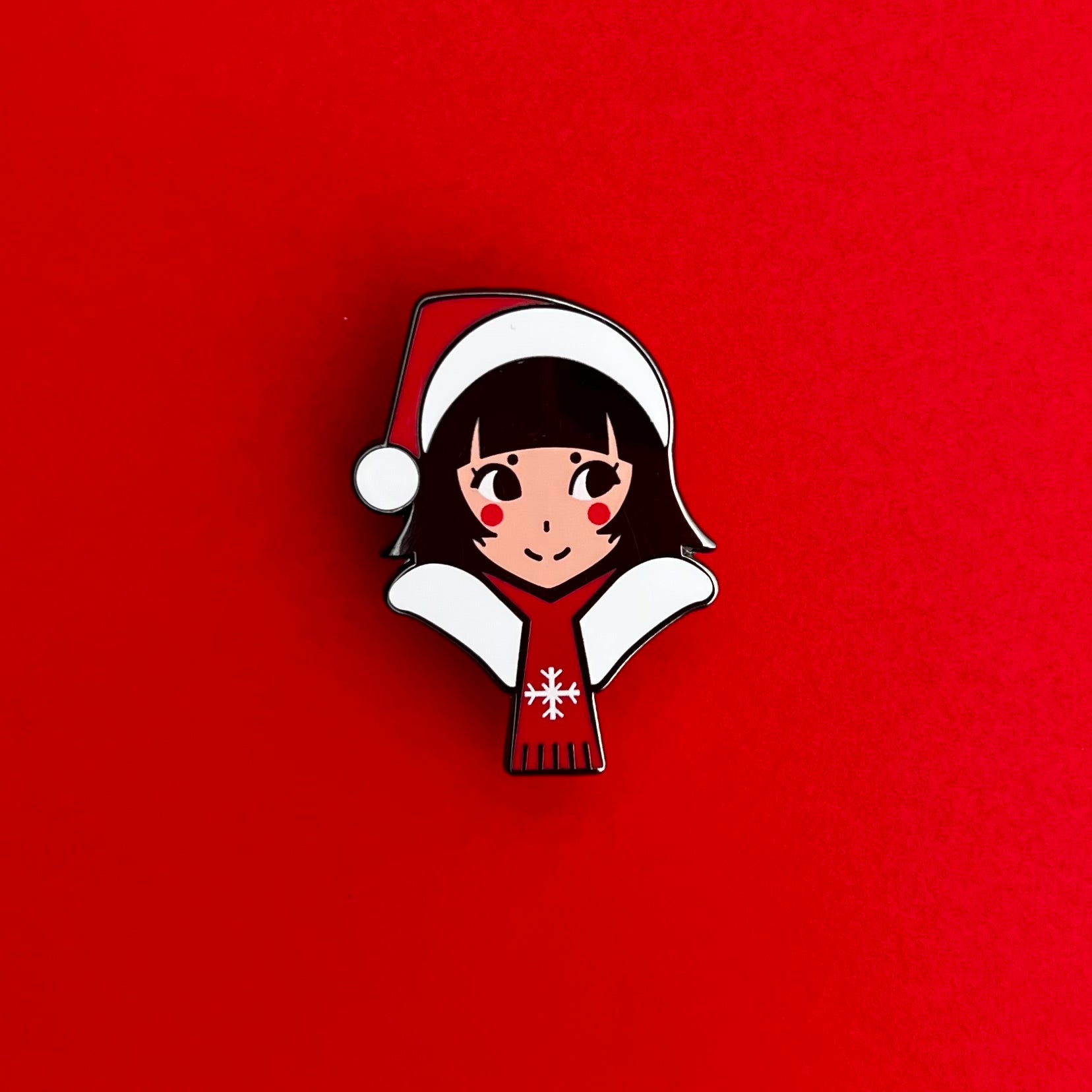 02.018: Limited Edition Winter Girl Pin by Ilya Kuvshinov