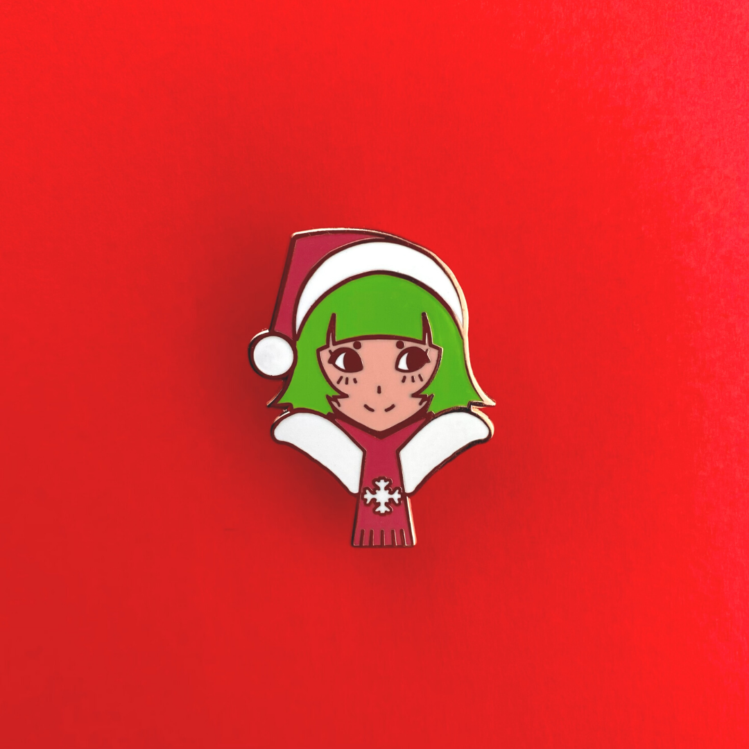 00.002:  Limited Edition Holiday Pin by Ilya Kuvshinov